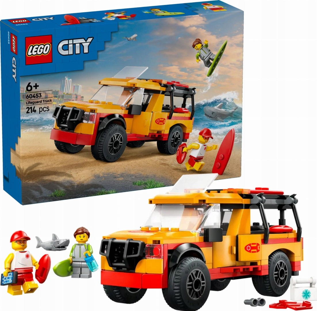 60453 Lego City Dodávka plážových záchranářů