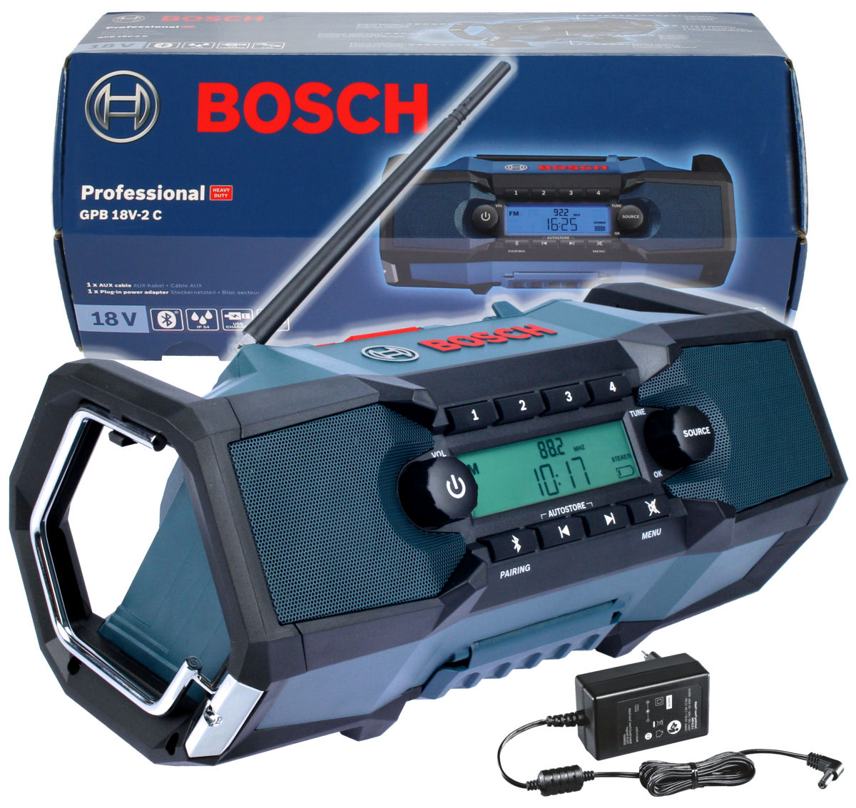 

Radio Budowlane Gpb 18V-2 C Bosch Bluetooth