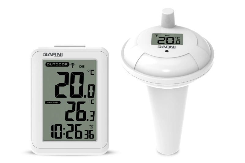 Digitální teploměr s bazénovým čidlem Garni 245P