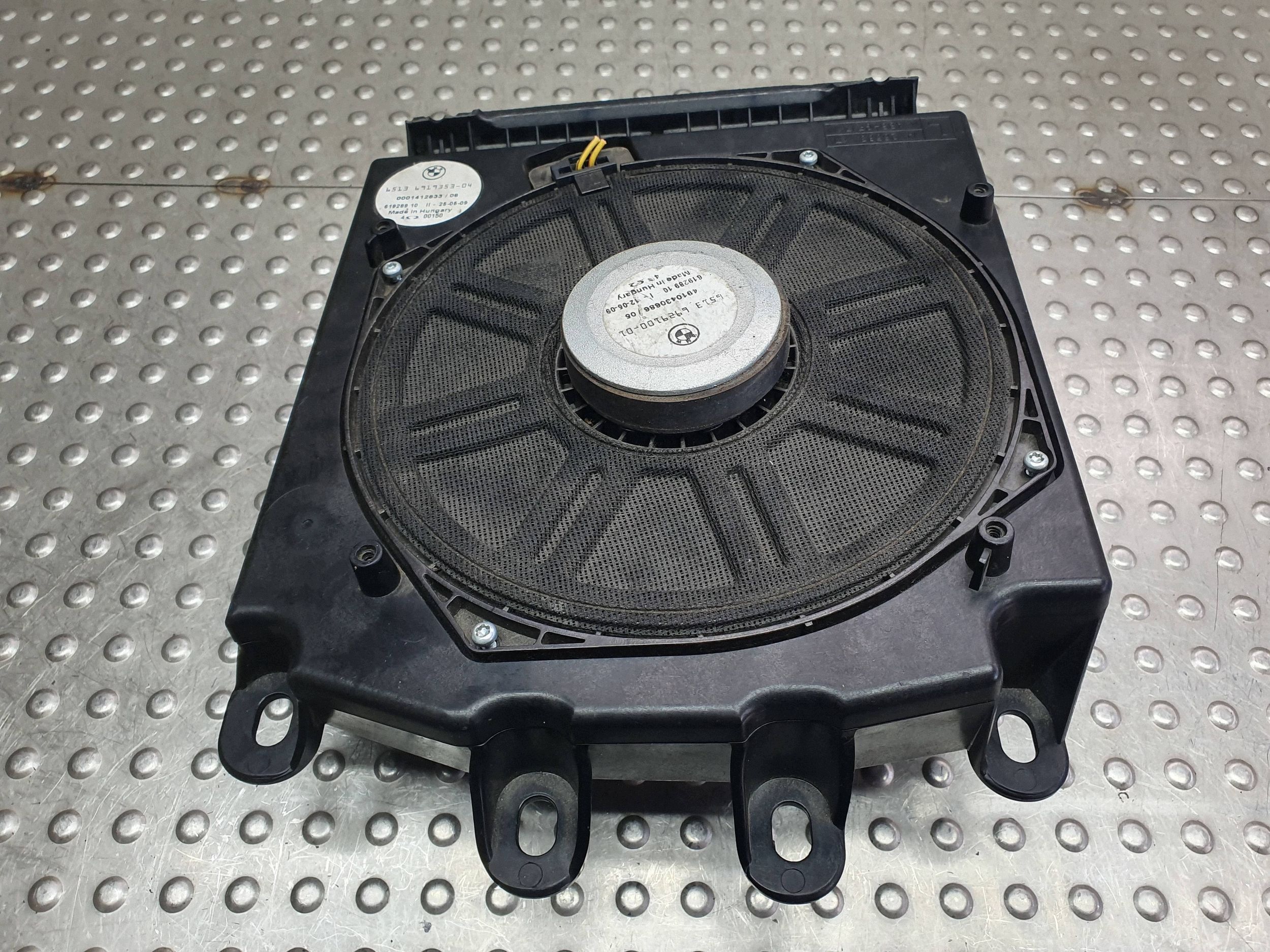 speaker SUBWOOFER left 6919353 6929100 BMW 5 E60 E61 LIFT