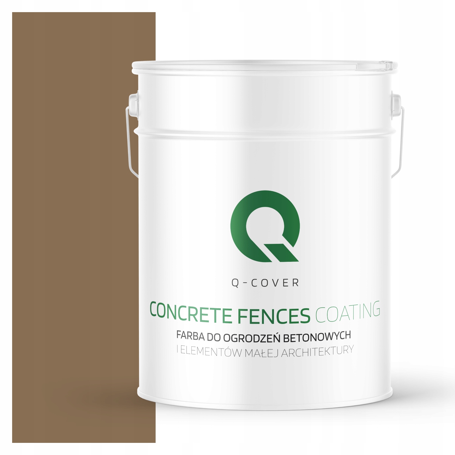 Farba Na Maľovanie Plotov A Betónových Kvetináčov Farba Kakaová F545 10L