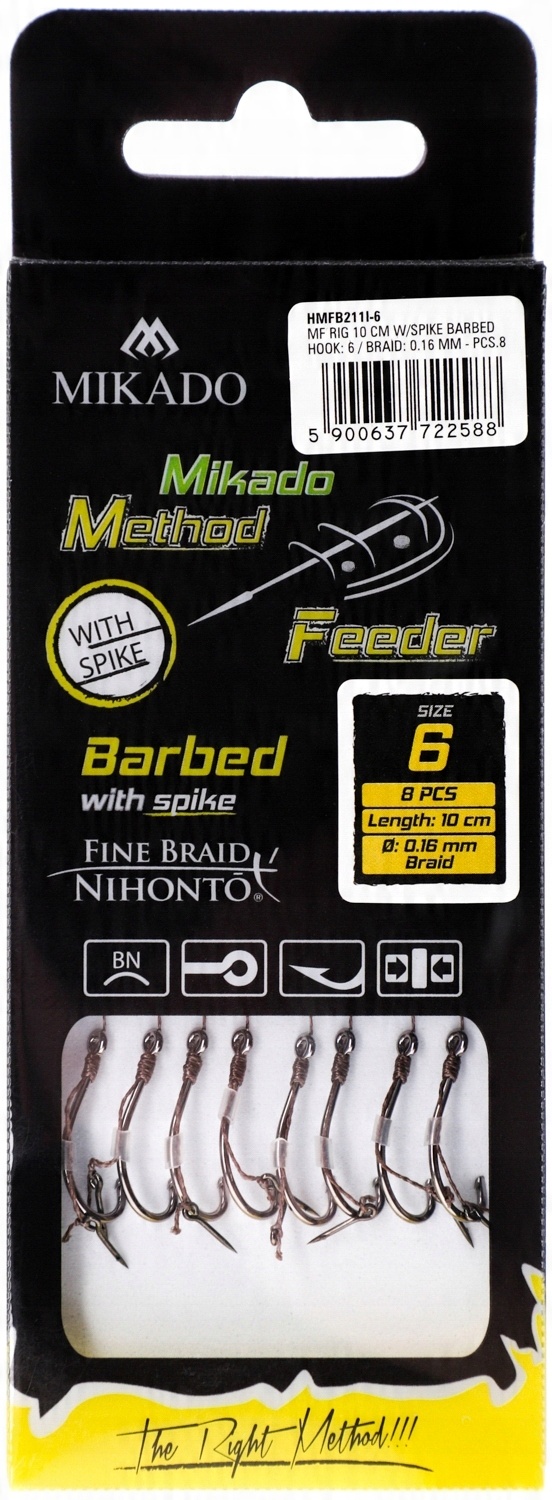 

Mikado Haczyk 6 Z Przyponem Do Metody Z Igłą M