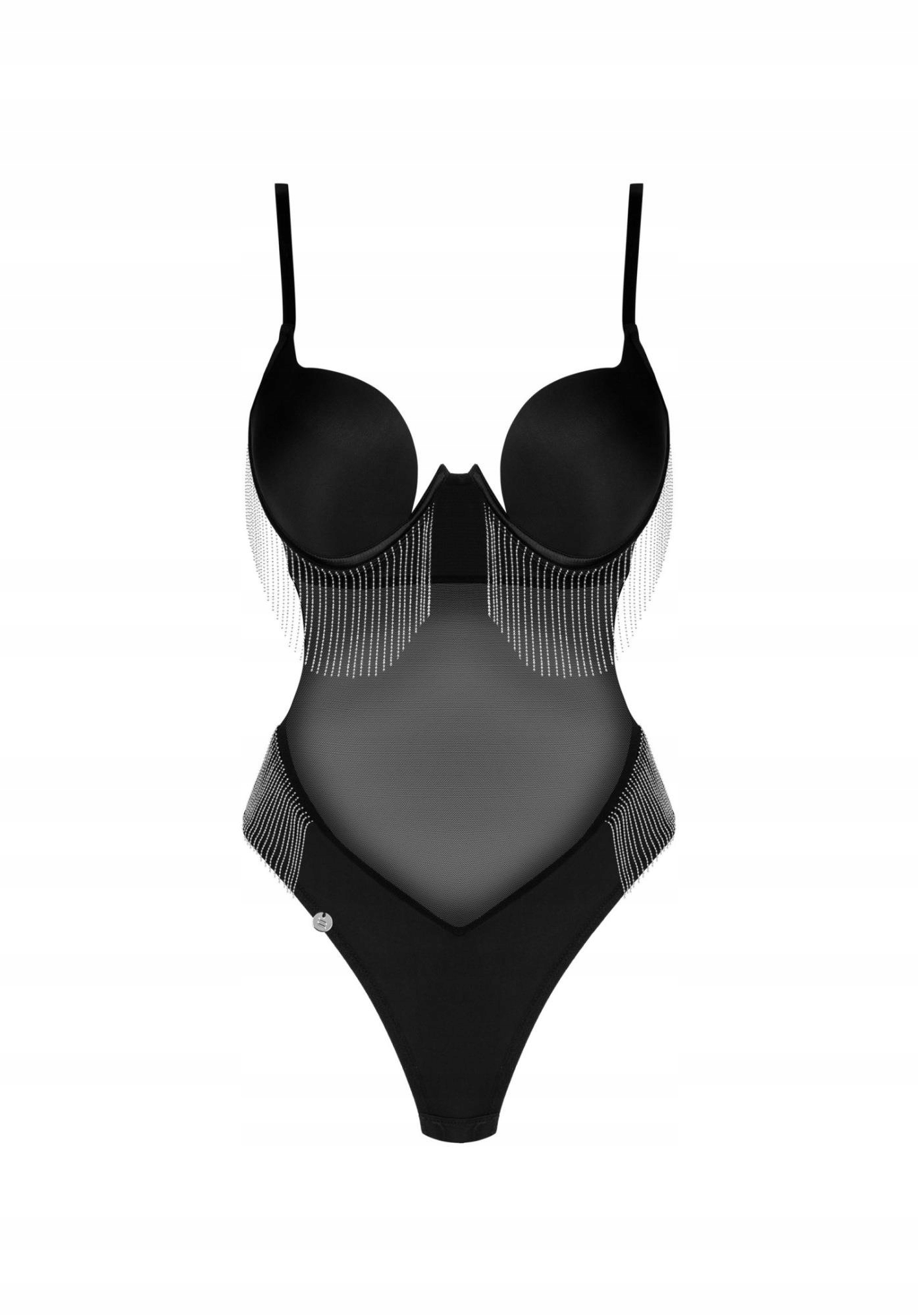 Body Obsessive s kosticemi, nastavitelná ramínka, velikost XL/XXL