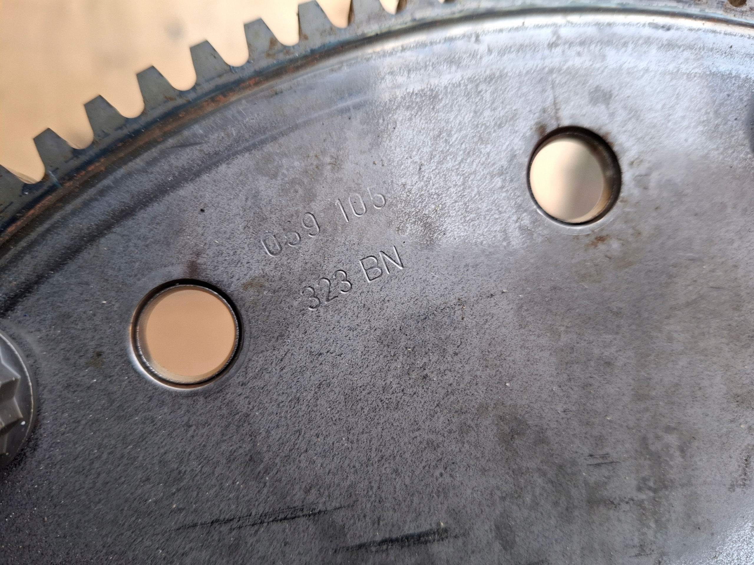 wheel flywheel PORSCHE CAYENNE III 9Y0 22r