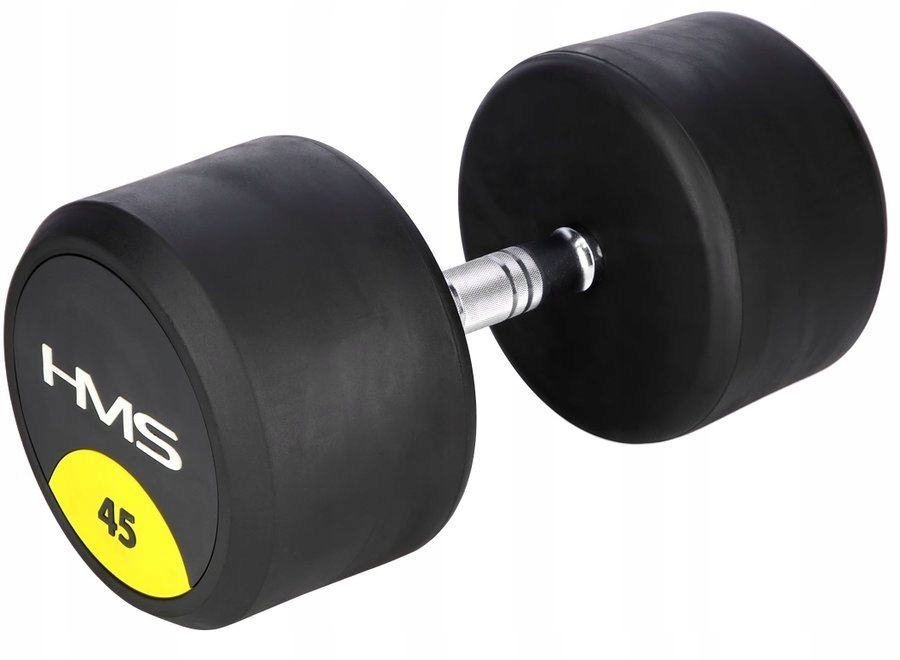 Hantla Ciężarek Gumowany Do Ćwiczeń Siłowych Treningu 45 kg Kod producenta 17-66-169