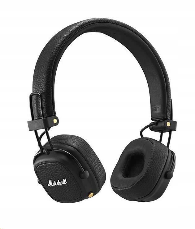 Marshall Major V Bluetooth sluchátka, velká, modrá M Majorv-bt-blk