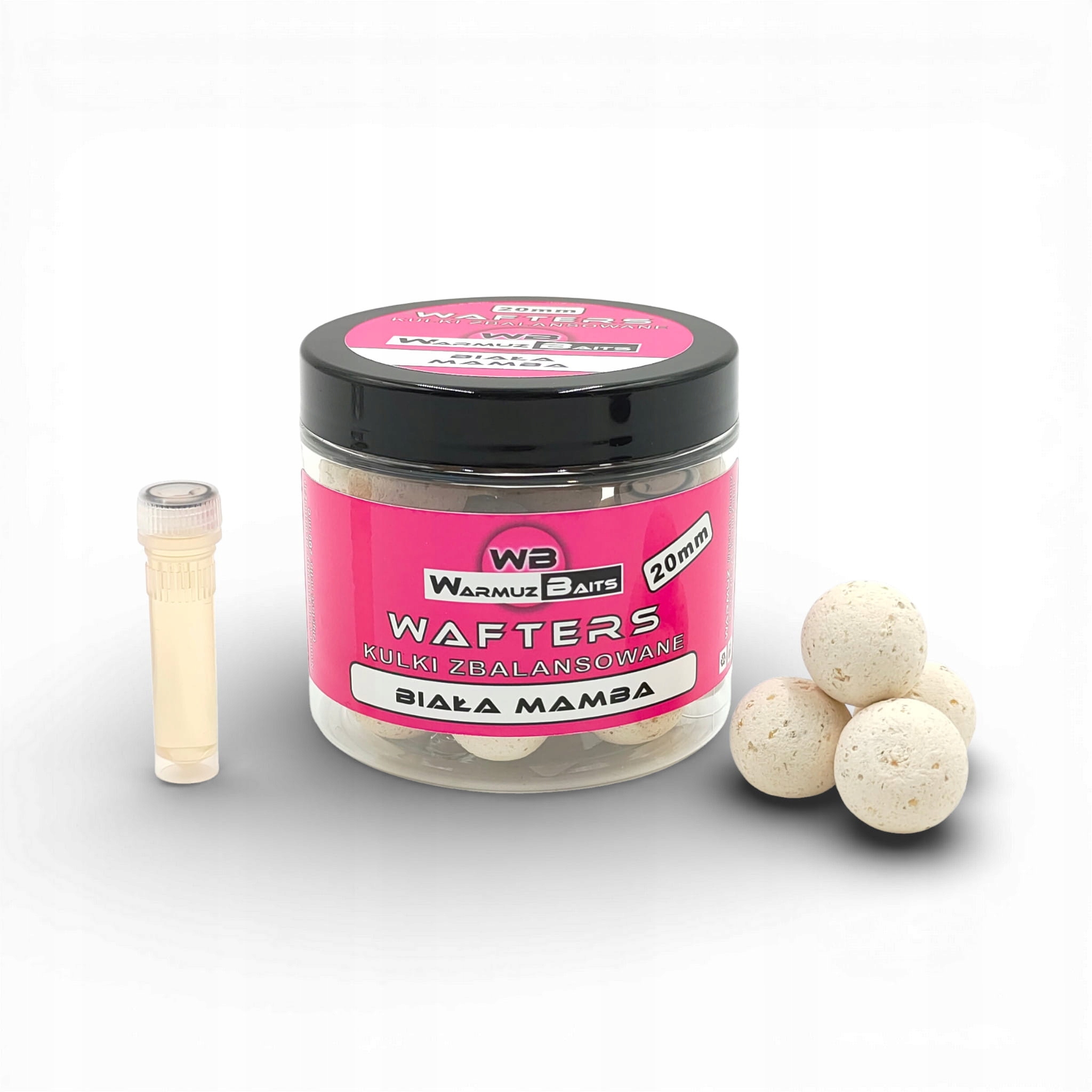 Warmuz Baits Biała Mamba Wafters Kulki 20mm