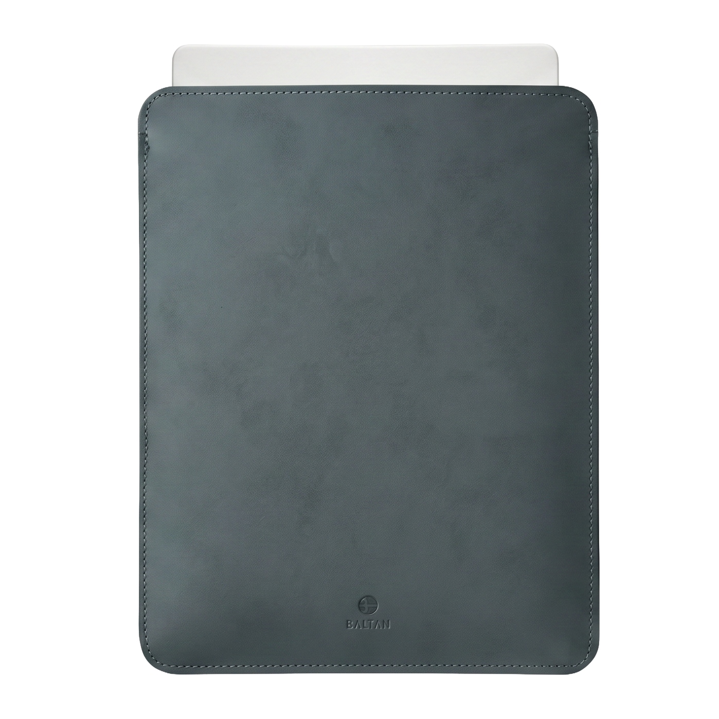Pouzdro pro MacBook 14 Pro M3 M4 M5 z kůže Baltan šedé Shadow Grey