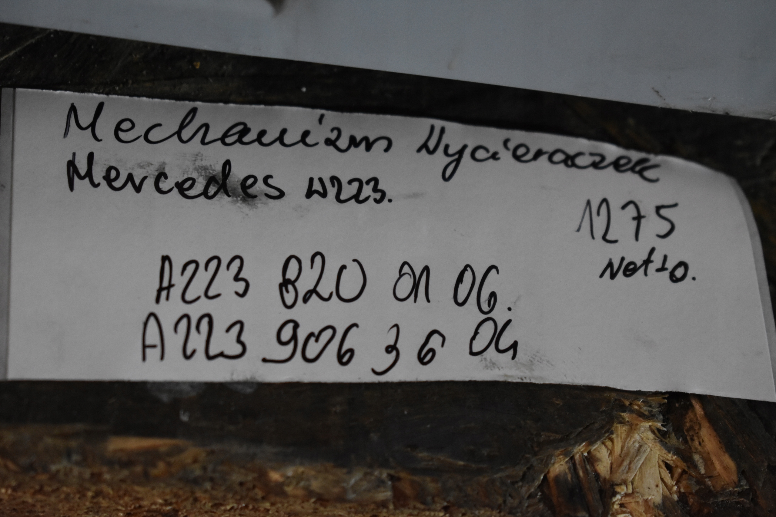 IDEALNY Wischergestänge MERCEDES W223 1