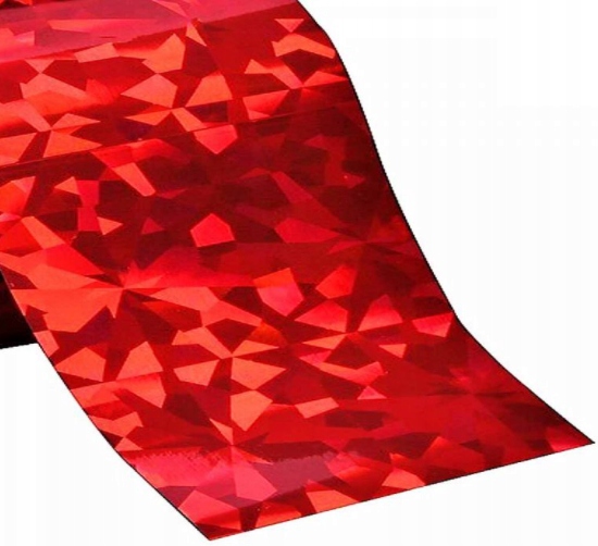 

Folia Transferowa Do Ozdabiania Czerwona Holo