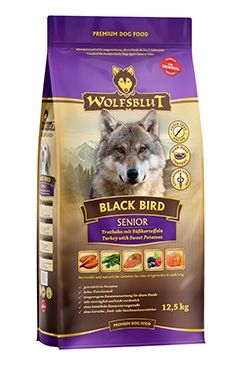 Levně Wolfsblut Dog Senior Black Bird 12,5kg