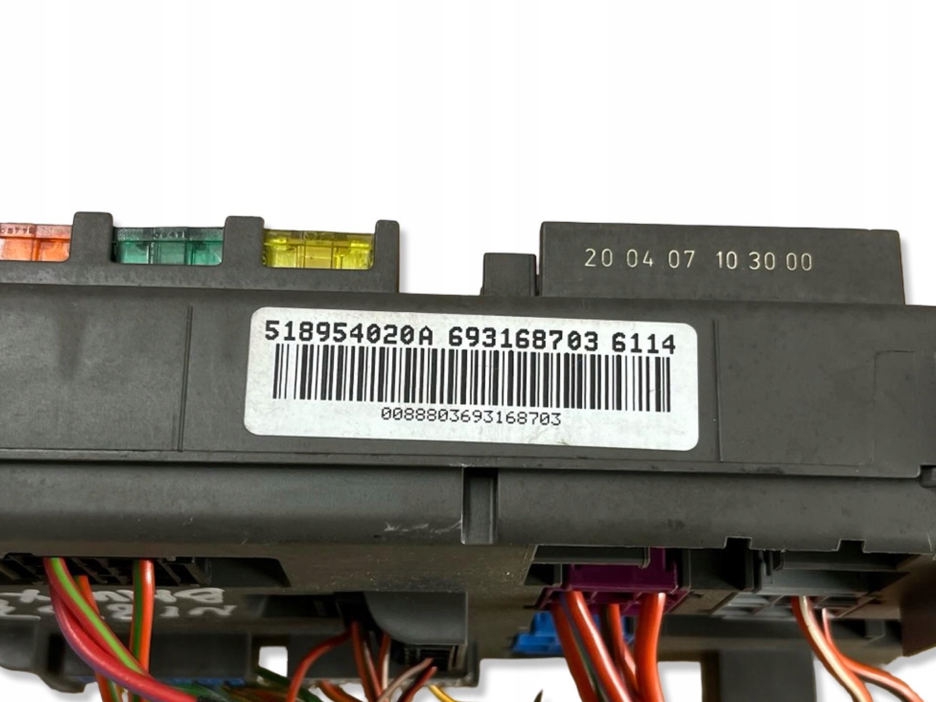 Module fusibles BMW X5 E70 2007 518954020A
