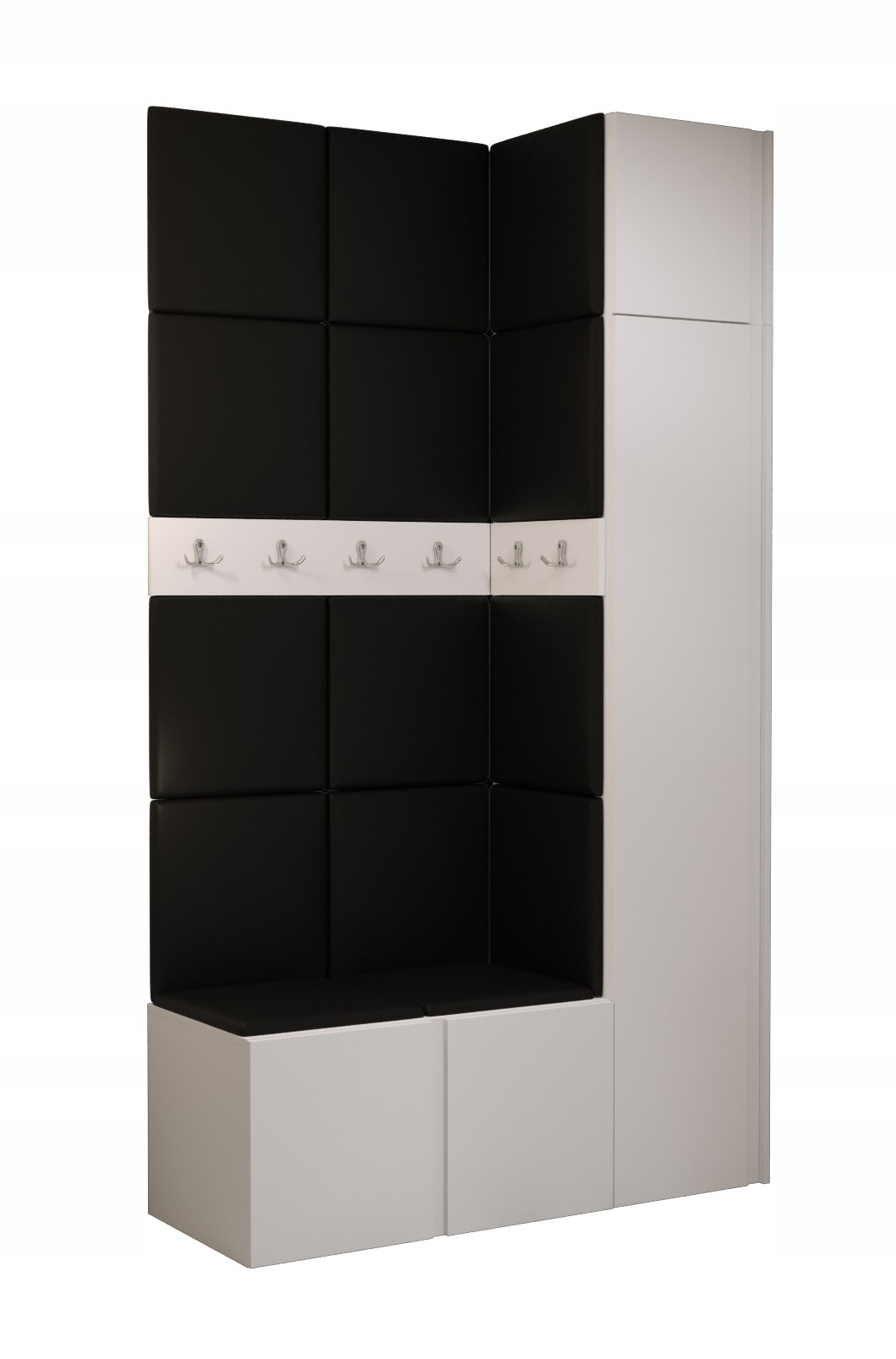 

Garderoba do przedpokoju panele Orion 16 Biały