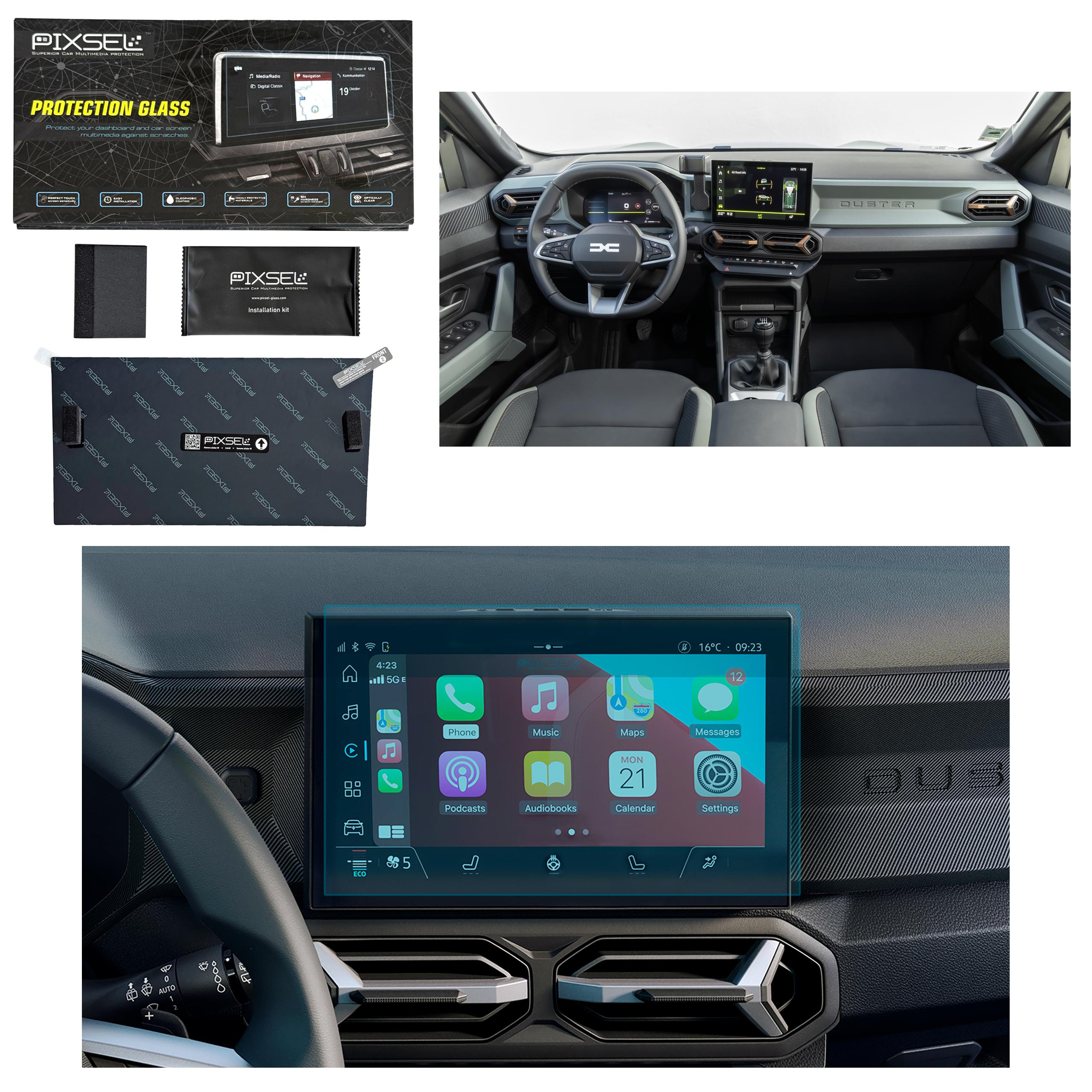 Antyodciskowe Matowe Szkło Ochronne Dacia DUSTER-11.3“ 2024-na monitor