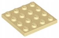 

Lego Płytka 4x4 Tan 3031 Nowa 5szt