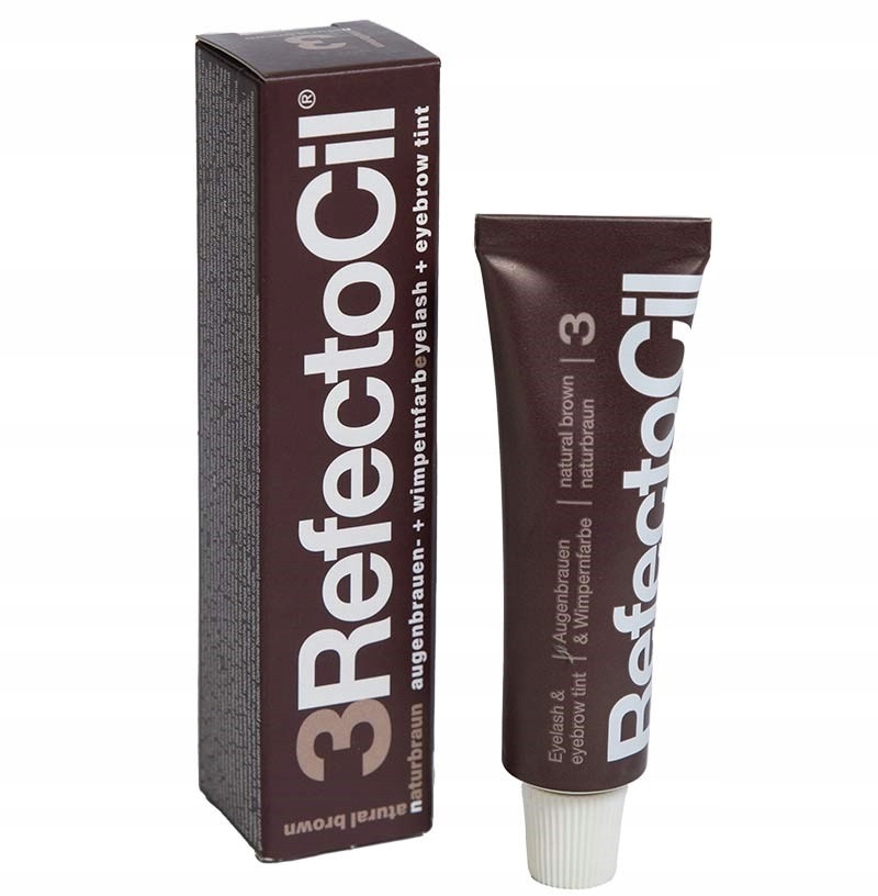 RefectoCil henna żelowa 3 naturalny brąz