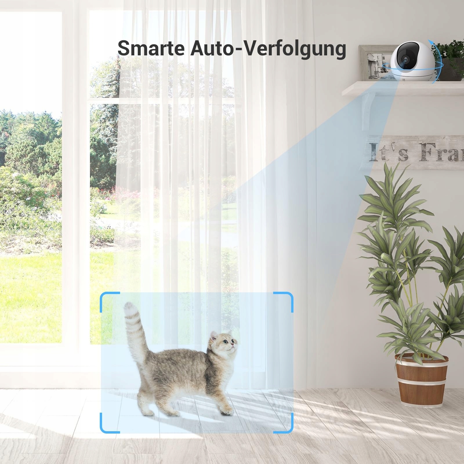 EZVIZ Kamera 2K WLAN Wewnętrzna 360° Detekcja Osób Auto Tracking — miniatura 3