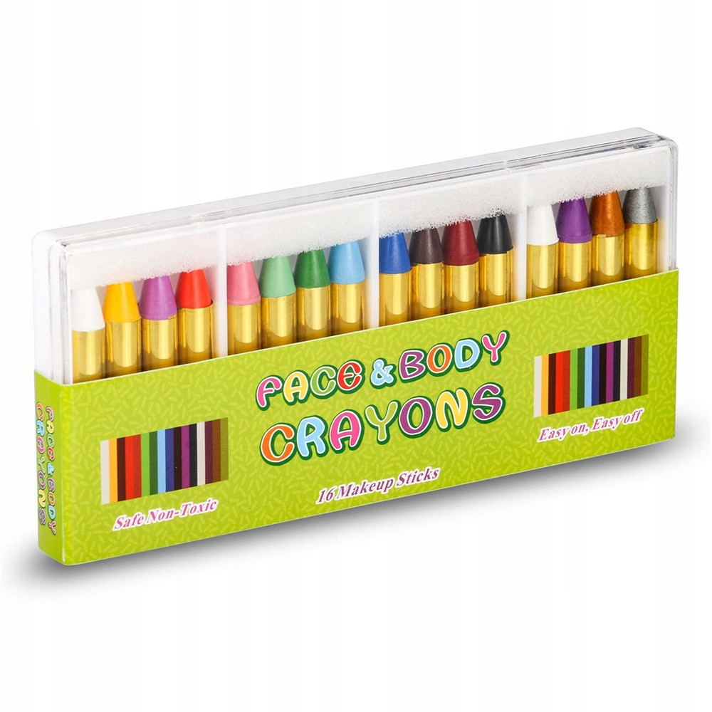 

Kredki do malowania buzi Twarzy zestaw ciała 16szt