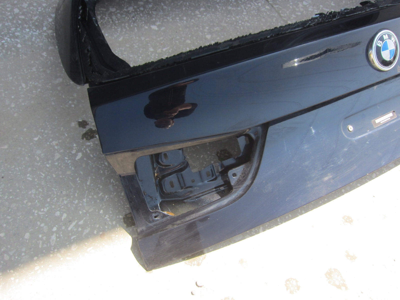 BMW X5 F15 boot doors rear part boot black