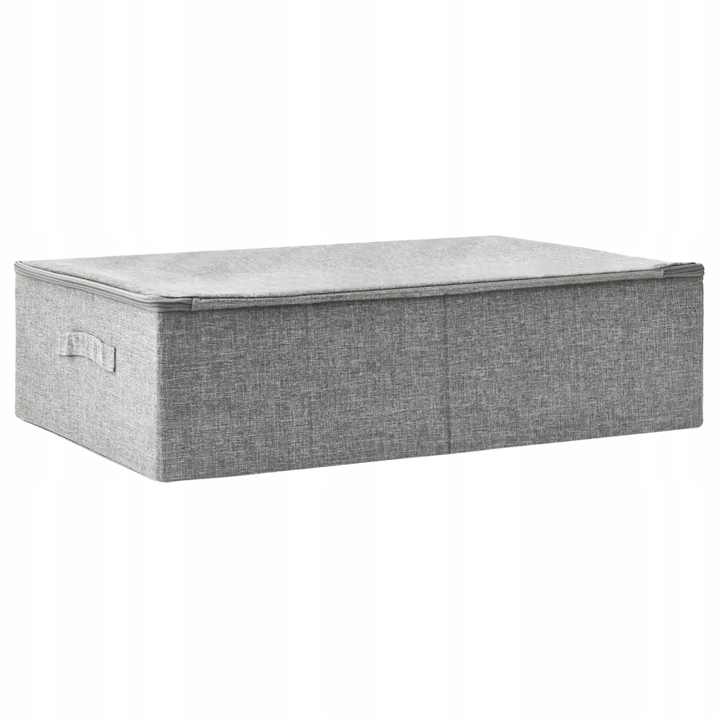Skládací úložný box šedý 70x40x18 cm
