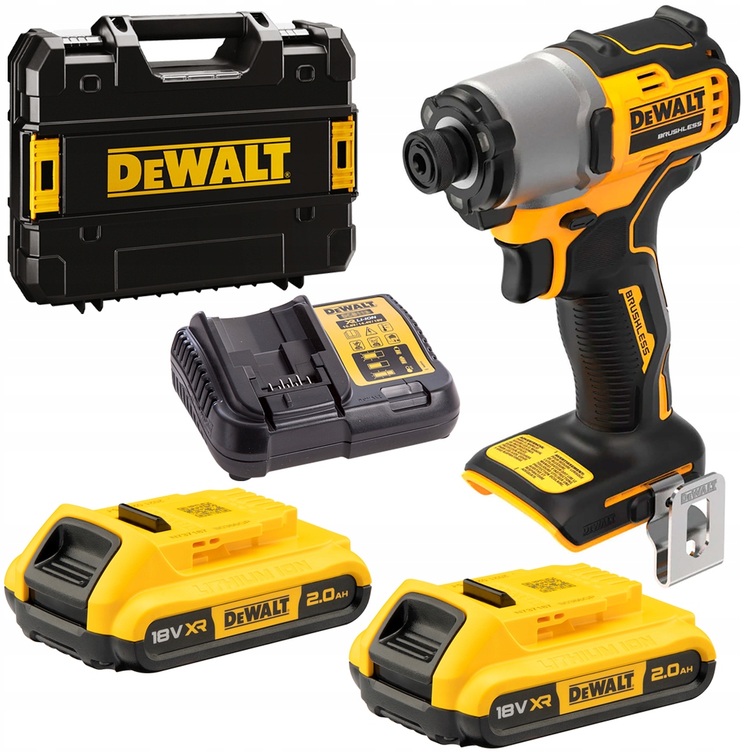 

Zakrętarka 18V 192Nm 1/4' 2x2Ah DeWALT DCF840D2T