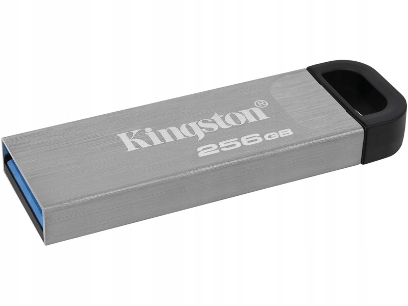 Pendrive Kingston DataTraveler Kyson 256GB Usb 3.2 Srebrno-czarny