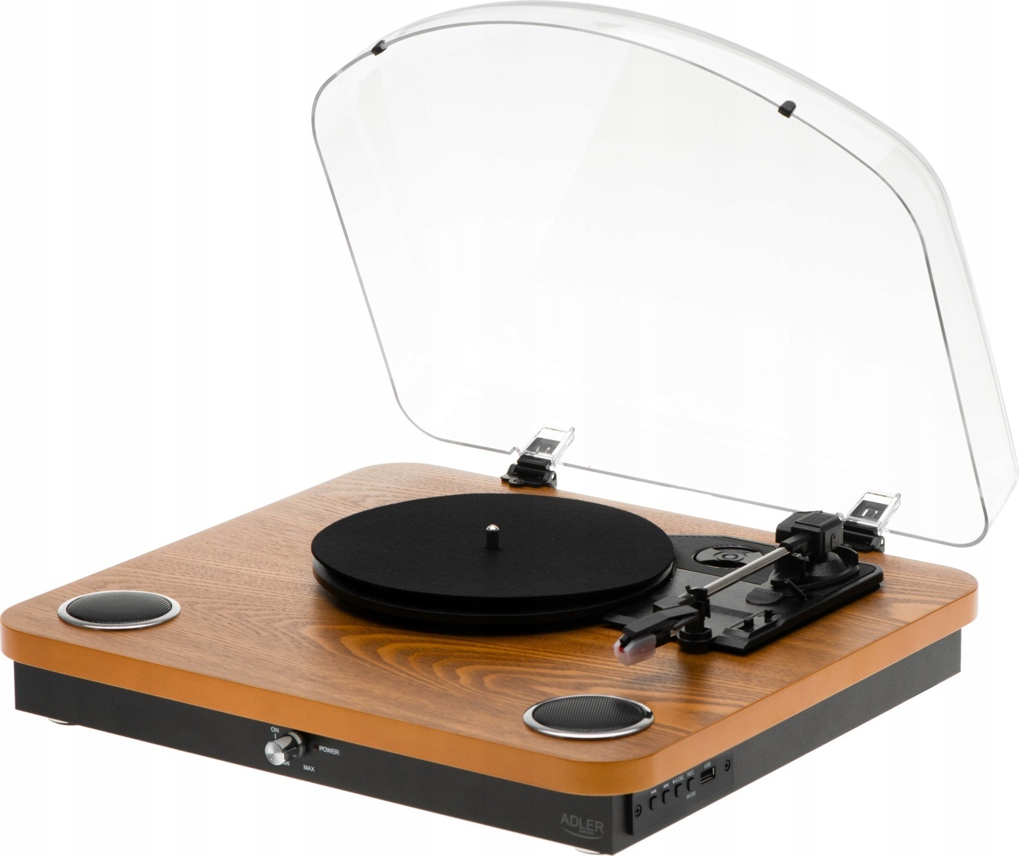 Adler Gramofon AD1914 Wood USB Bluetooth