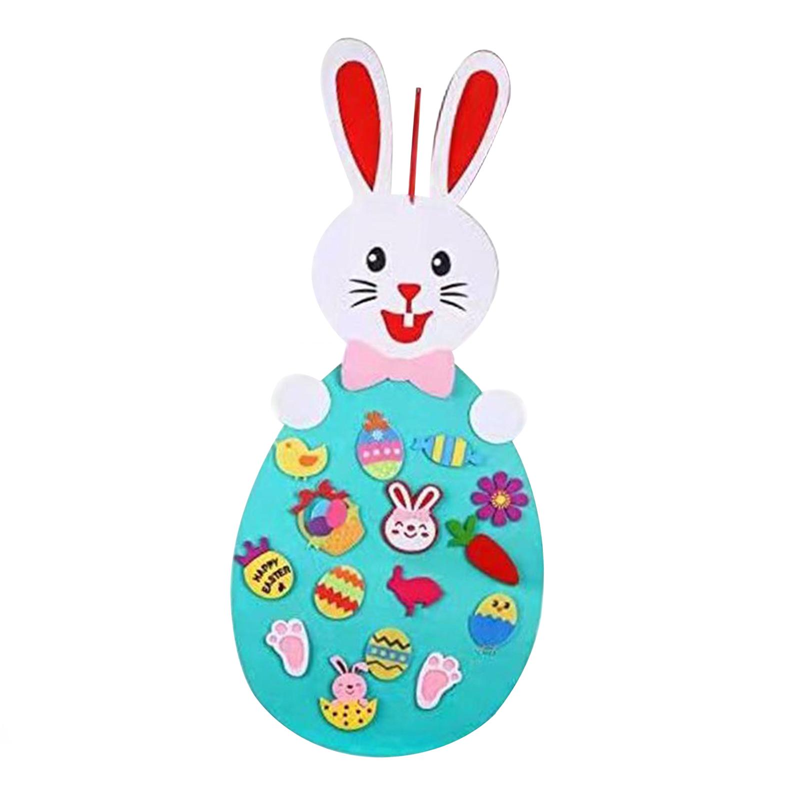 Wielkanoc DIY filcowe ozdoby