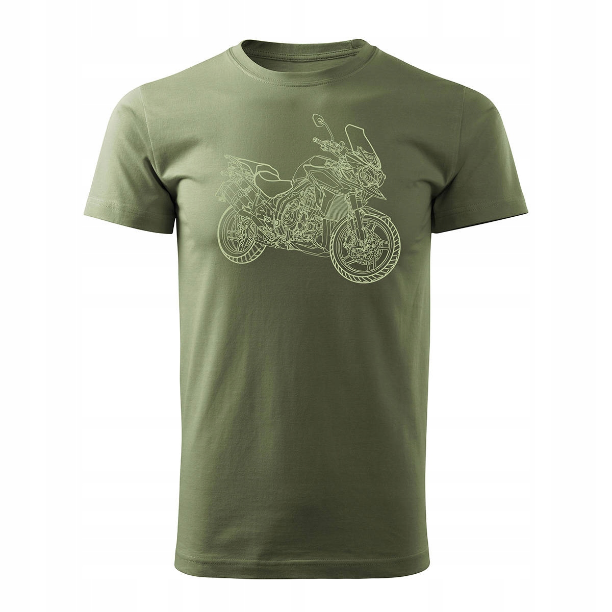 

Koszulka z motocyklem na motor Triumph Tiger