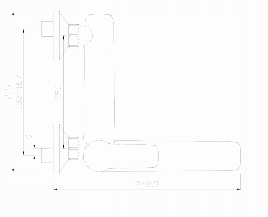 BATERIA WANNOWA CZARNA PRYSZNICOWA SKŁADANA EAN (GTIN) 5907508410889