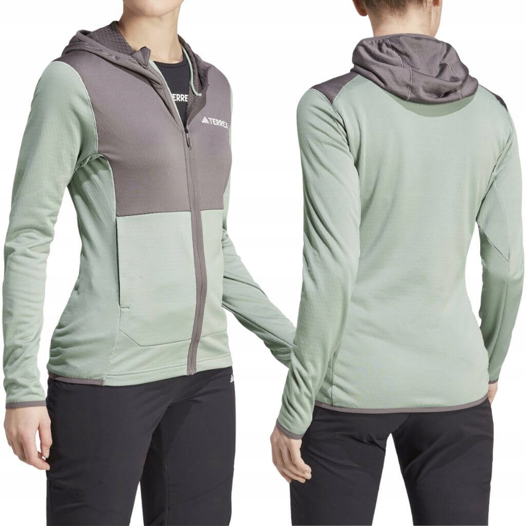 Mikina s rozepínáním na zip Adidas Terrex Xperior trekking L