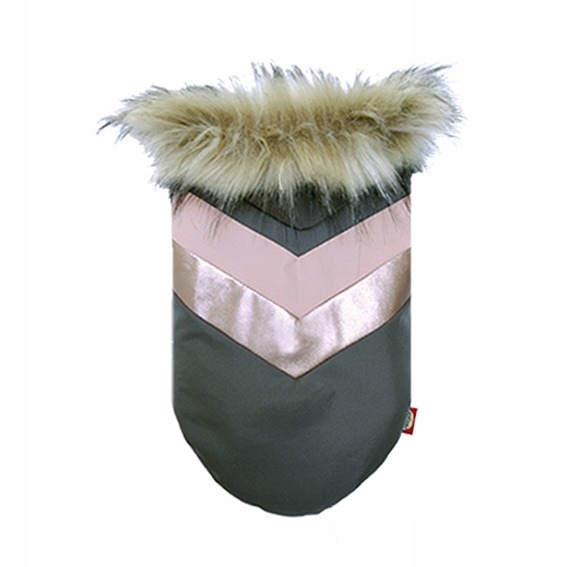 Pchełka Zateplená Bunda Pro Psa Victoria Šedá Xs