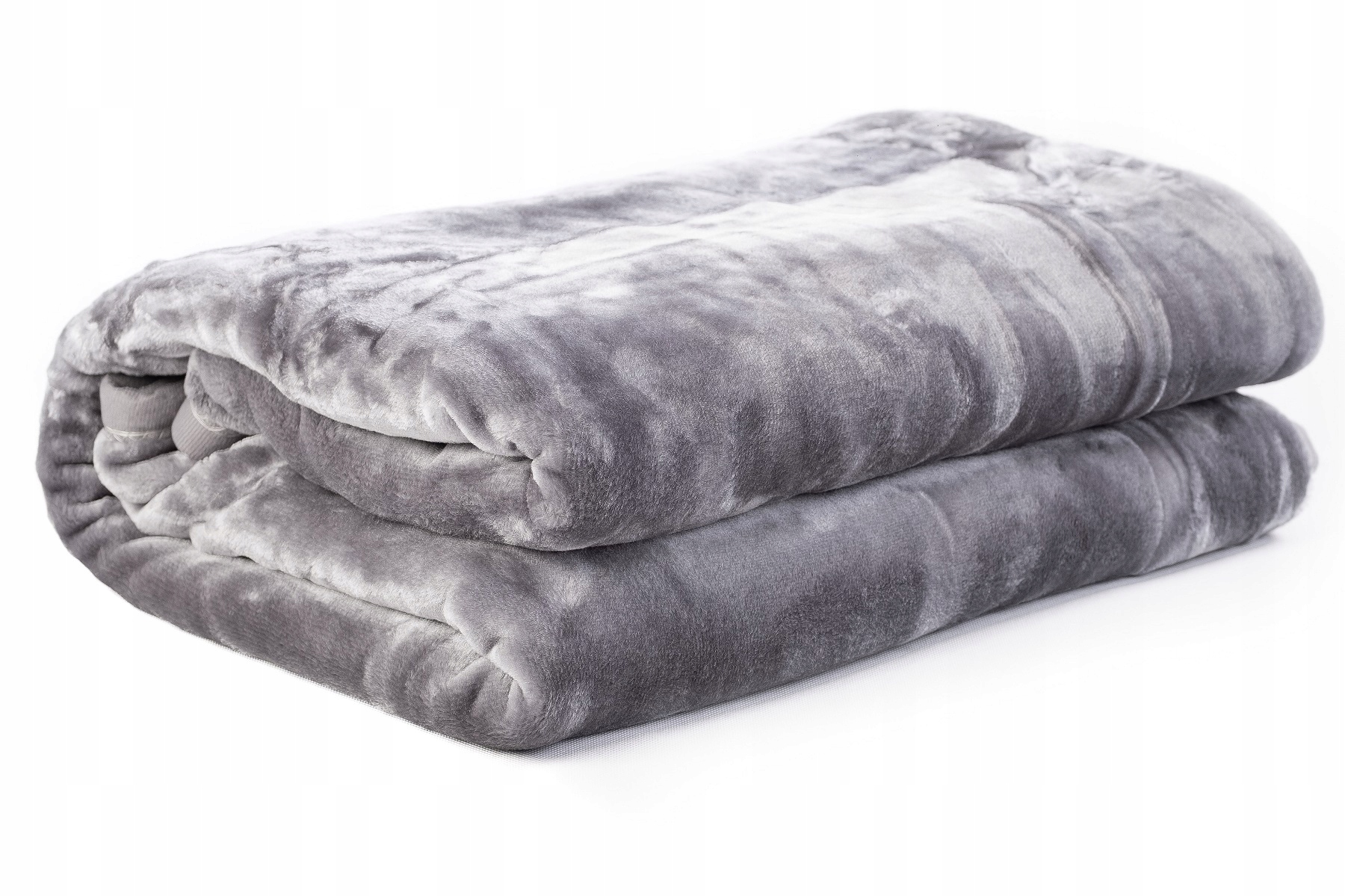 Akrylová Deka 160x200 Teplá, Silná, Šedá