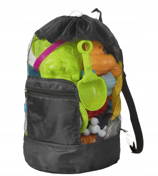 TORBA PLAŻOWA WOREK NA ZABAWKI DLA DZIECI NA PLAŻĘ NA DZIAŁKĘ NA SPACER Marka inna