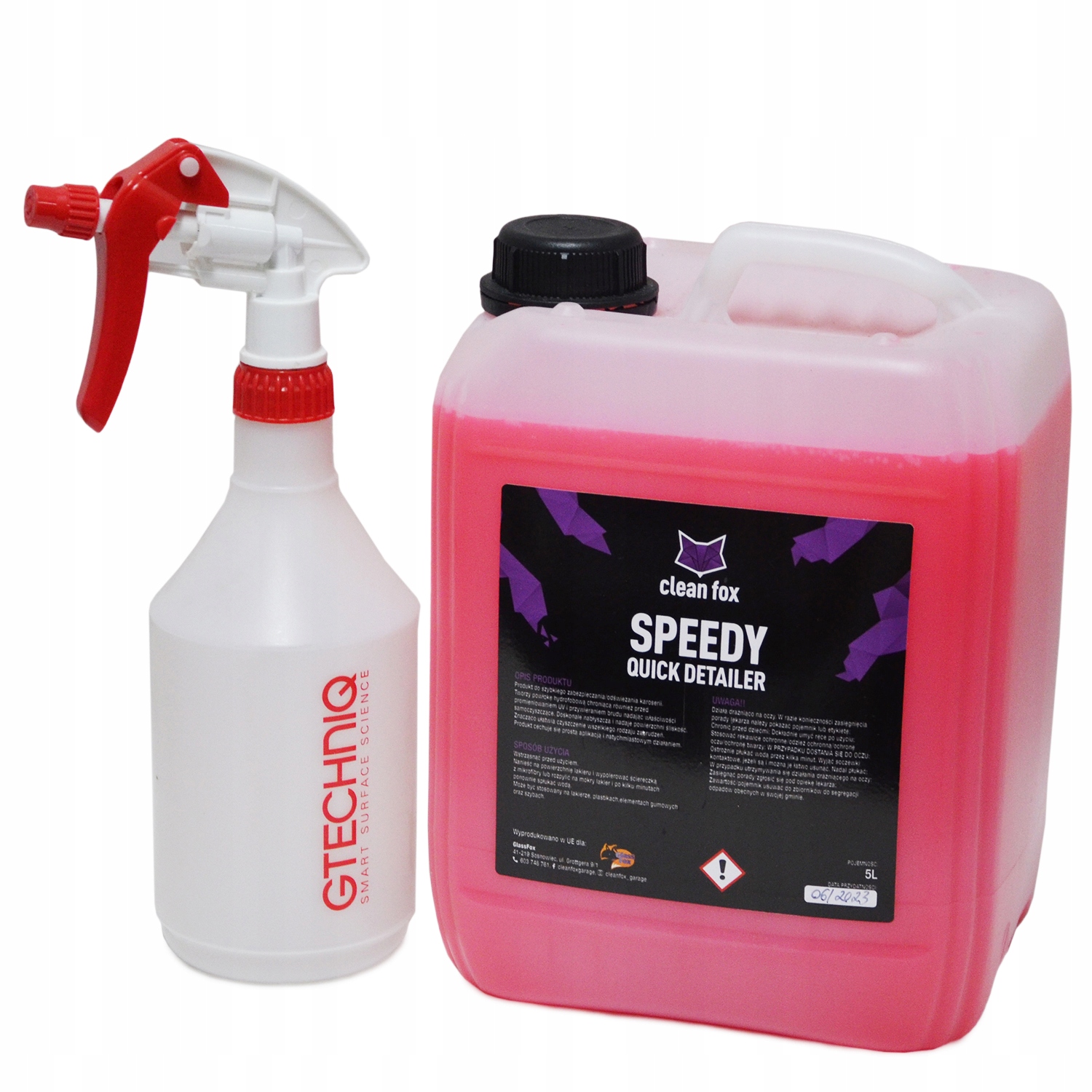 CleanFox Speedy Quick Detailer 5L opryskiwacz