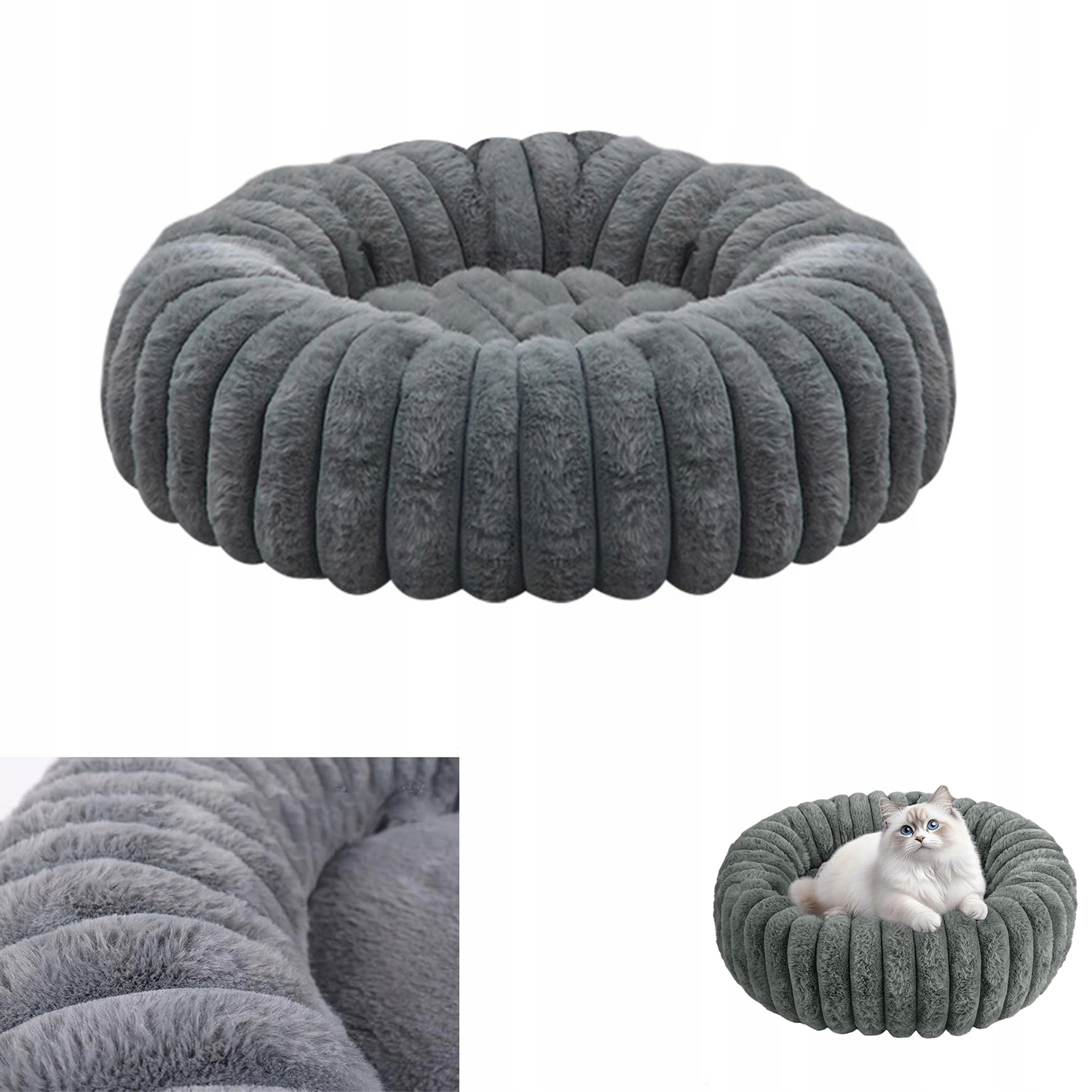 Levně Pelíšek Pro Psa Kočku Chlupaté Měkké Kotec Voděodolné Potah Polštář