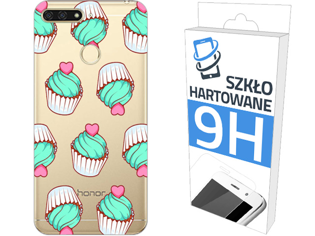 

200 wzorów Etui+szkło Huawei Honor 7A Plecki Panel