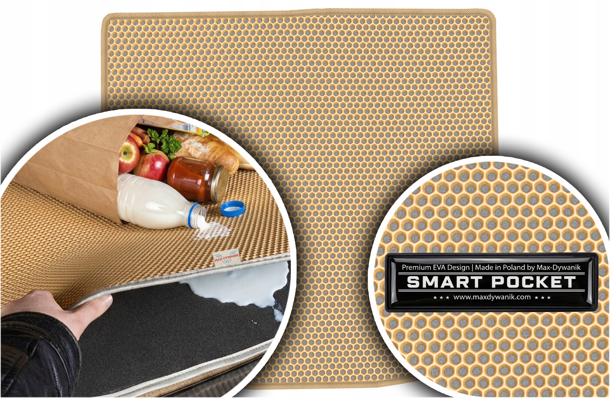 Toyota Verso Minivan 7os 2009-2018 Vložka do kufru Eva Smart Pocket Béžová