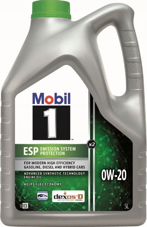 Mobil 1 Esp X2 0W/20 5L