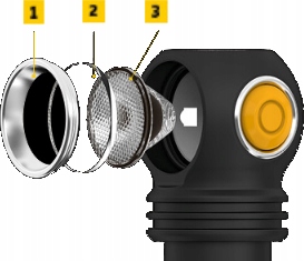 LATARKA CZOŁOWA WIZARD C2 PRO MAX AKU LED 4000lm LAMPA ROWEROWA SPORTOWA Waga produktu z opakowaniem jednostkowym 0.335 kg