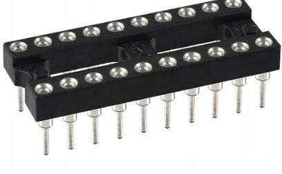 Podstawka Precyzyjna 20 Pin DIP20 R=2,54mm x 2szt