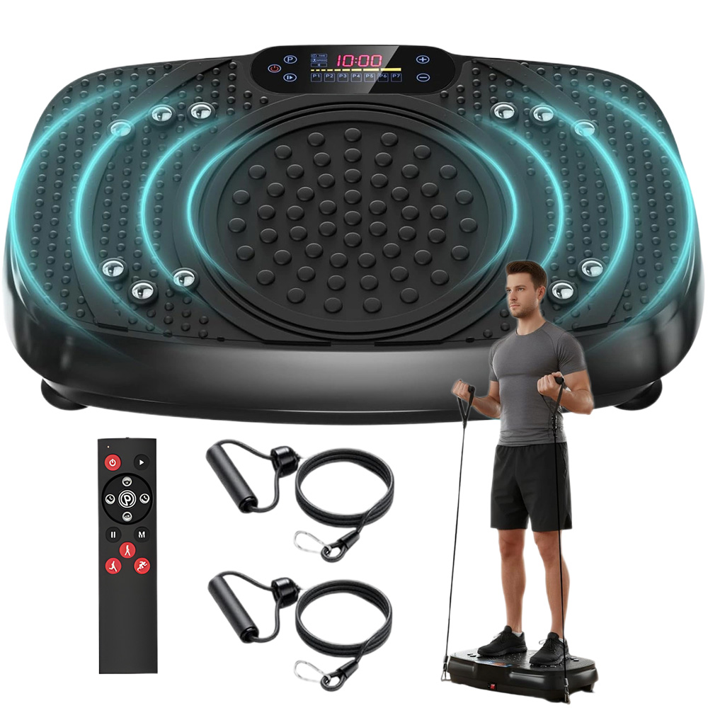 Vibrační Platforma Masážní Přístroj Trénink Celého Těla Bez Námahy