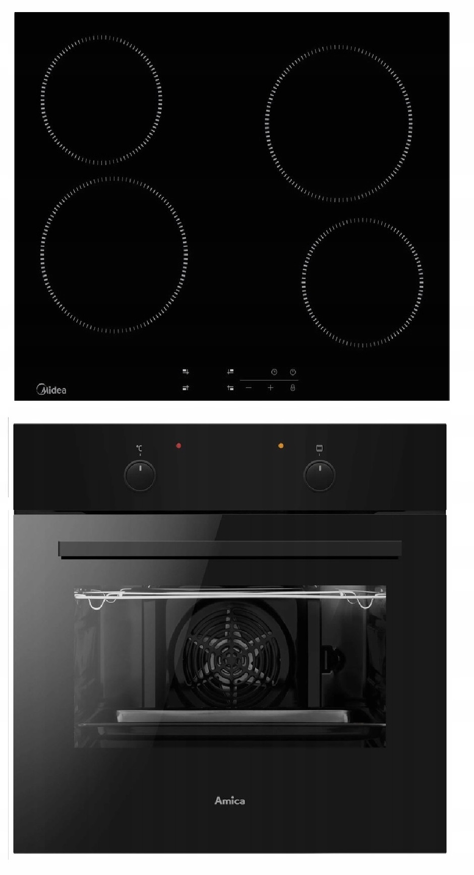 Zestaw do zabudowy Piekarnik + Płyta ceramiczna