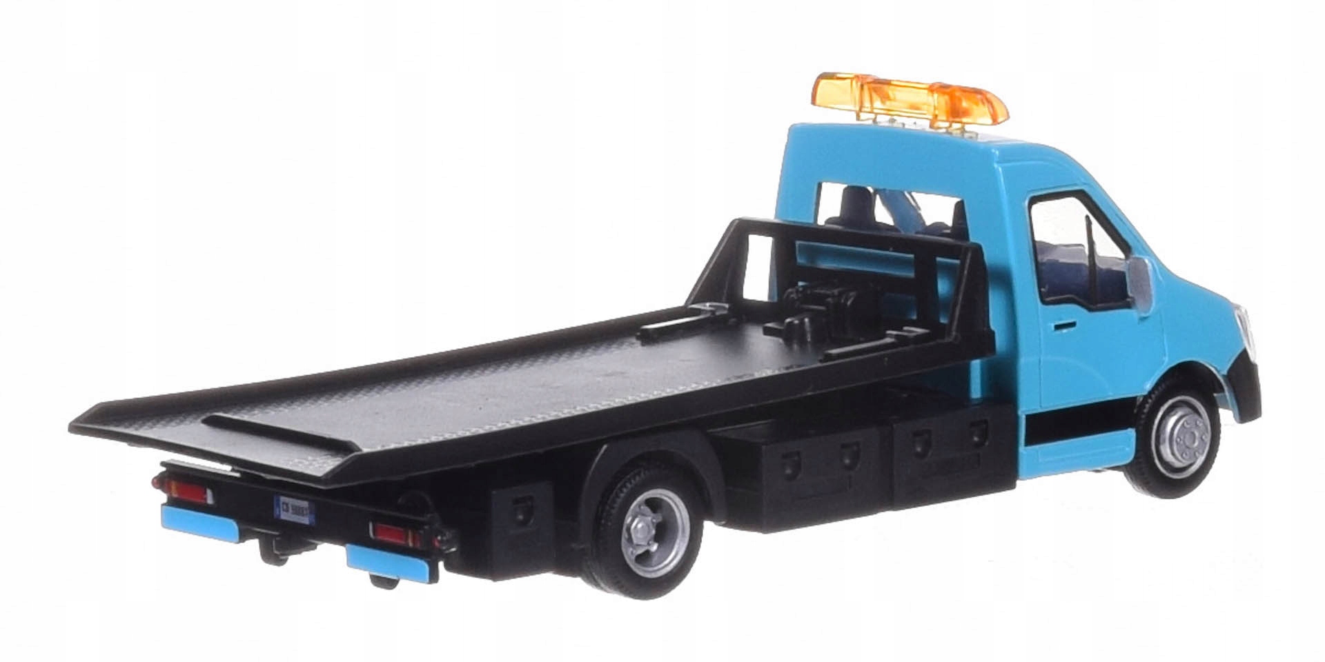 BURAGO FLATBED TRANSPORT RENAULT CLIO MODEL METAL Materiał metal plastik