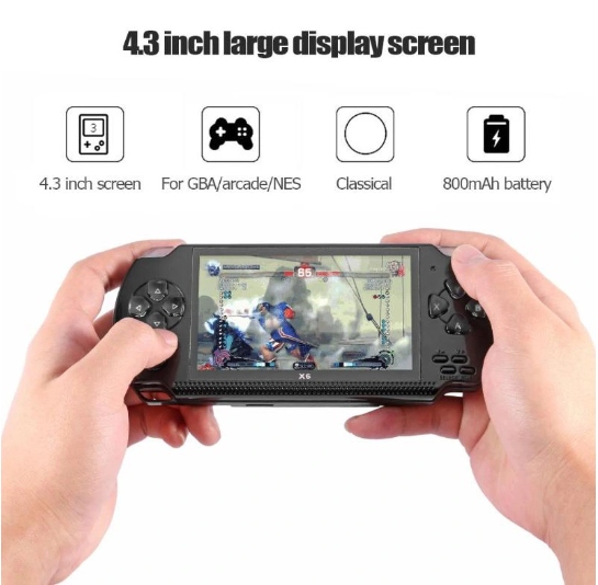 Консоль X6 8GB MP5 MP4 MP3 ігри Фея чорний бренд other