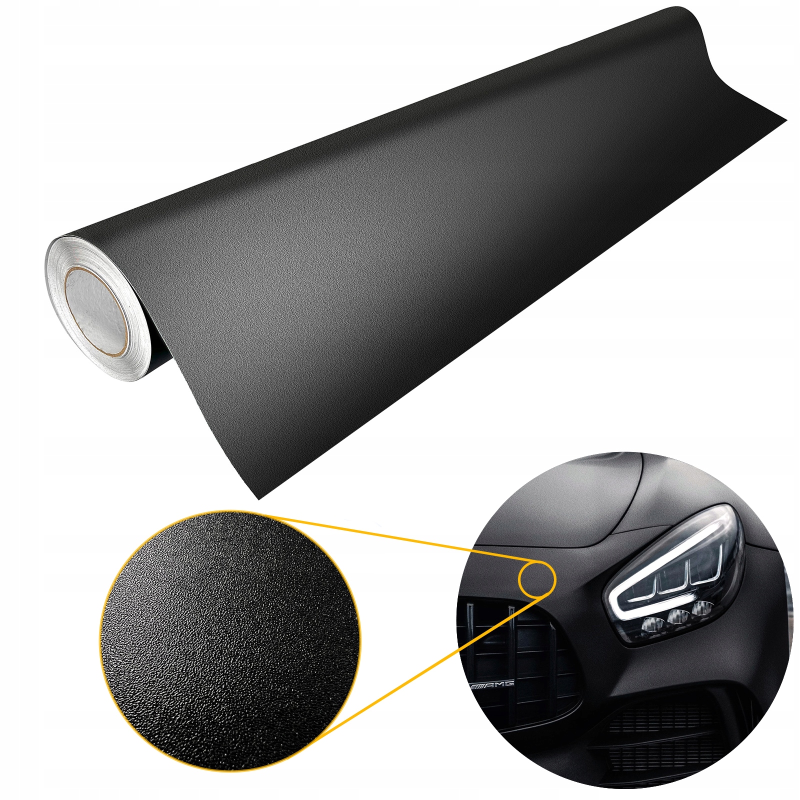 Fólie Černá Mat Tuning Diy 30 m