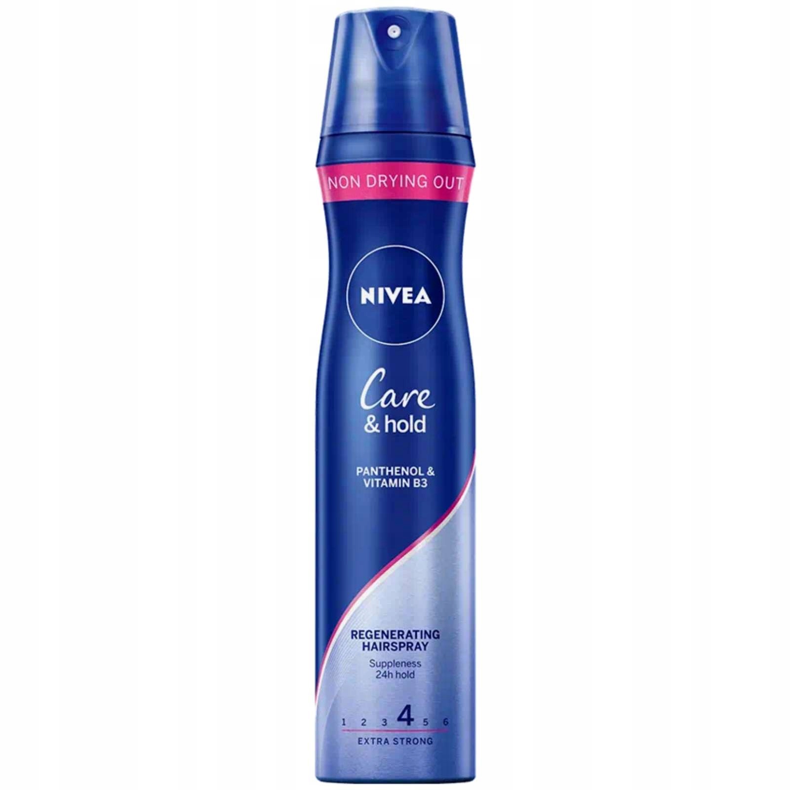 

Nivea Care Hold 4 Lakier do Włosów z Pantenolem