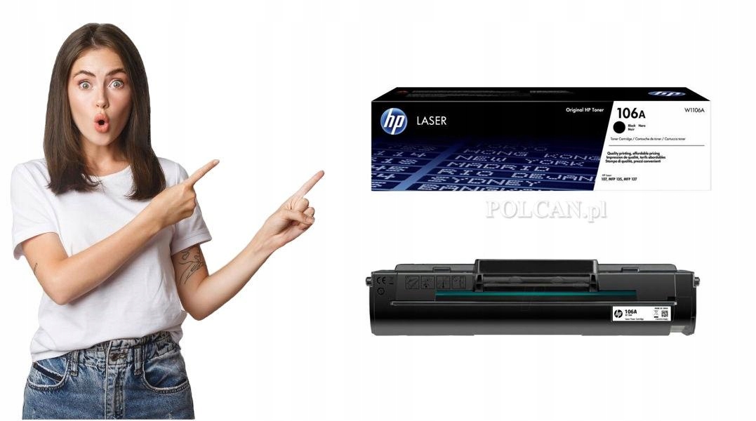 Toner Hp 106A (W1106A) czarny oryg. (1.000)