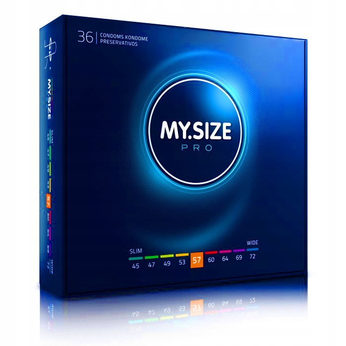 

Prezerwatywy My.size 57 mm Klasyczne Box 36 szt.