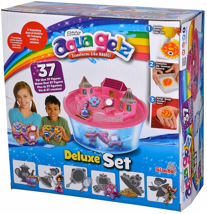 

Aqua Gelz Zestaw Zamek Księżniczki 106322497 Simba